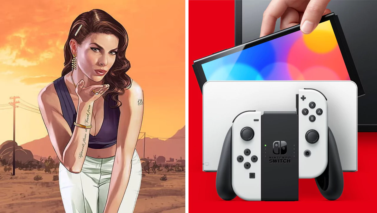 GTA5 Character and Nintendo Switch