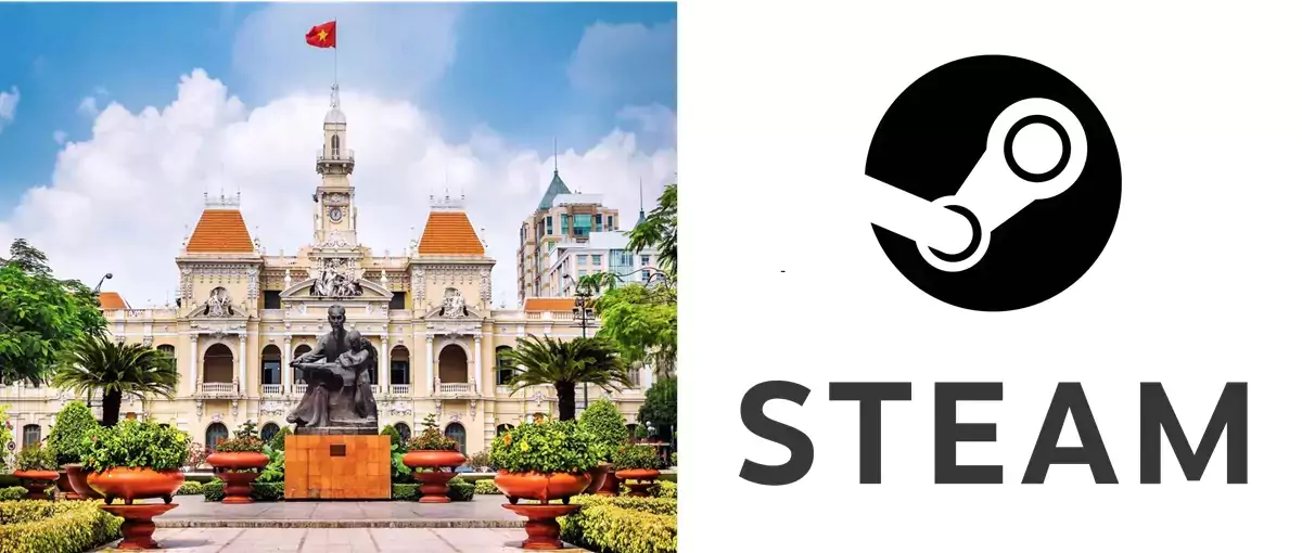 vietnam building steam logo