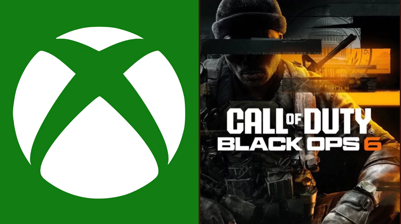 left is xbox logo, right is black ops 6 poster