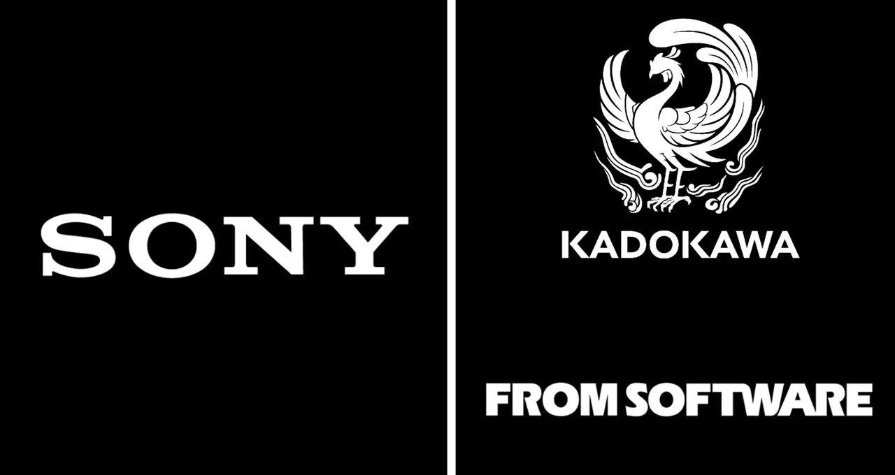 logo of sony and kadokawa fromsoftware