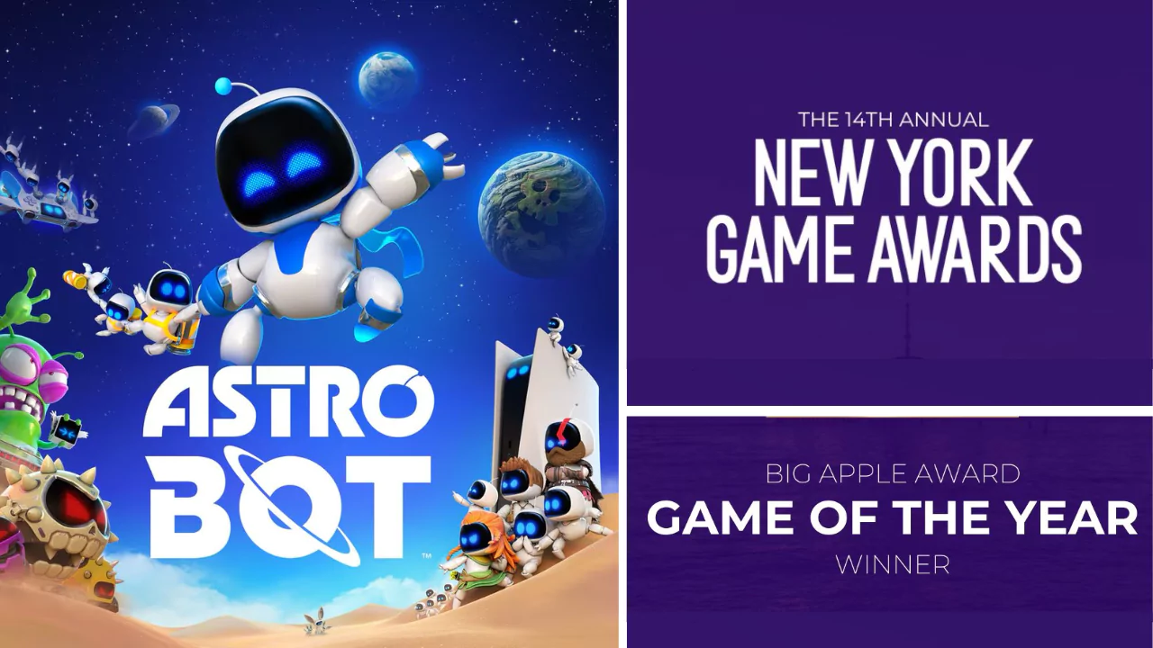 Astro bot new york game awards 2025