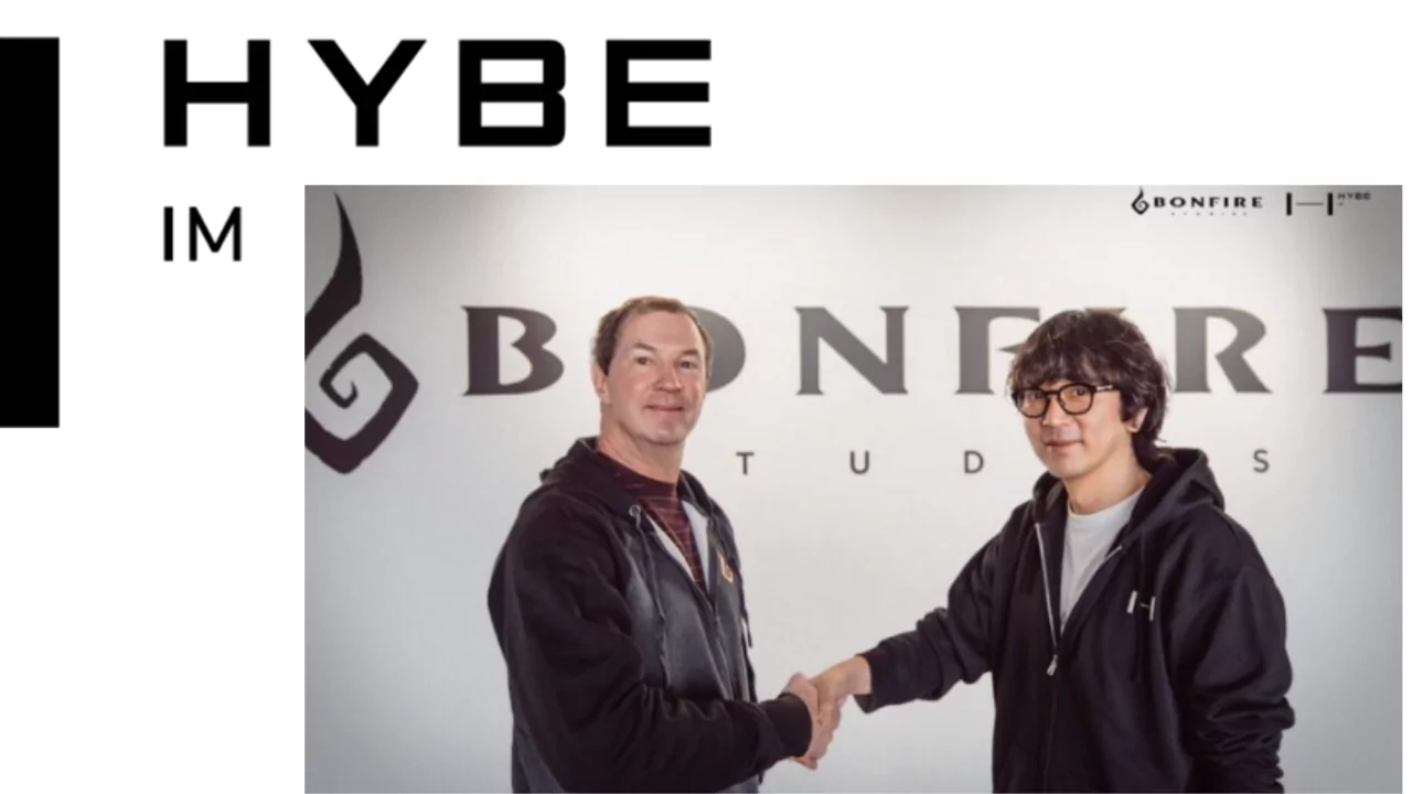 Bonfire Studio ceo and HYBE IM Ceo