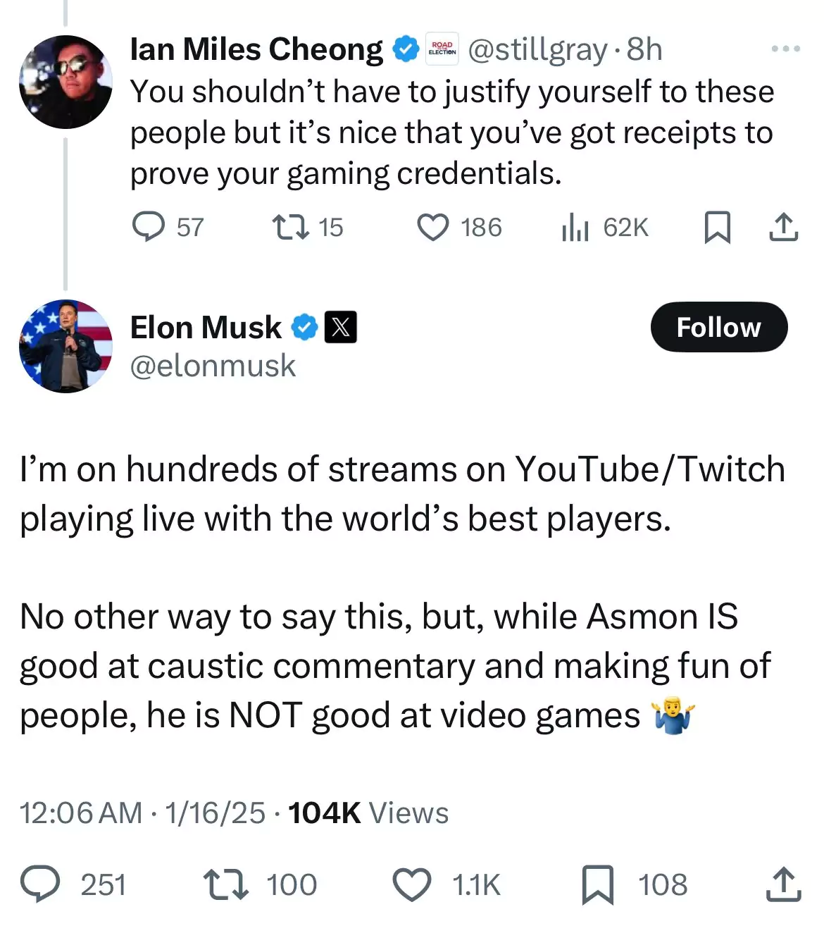 Musk took to X (formerly Twitter) to defend himself