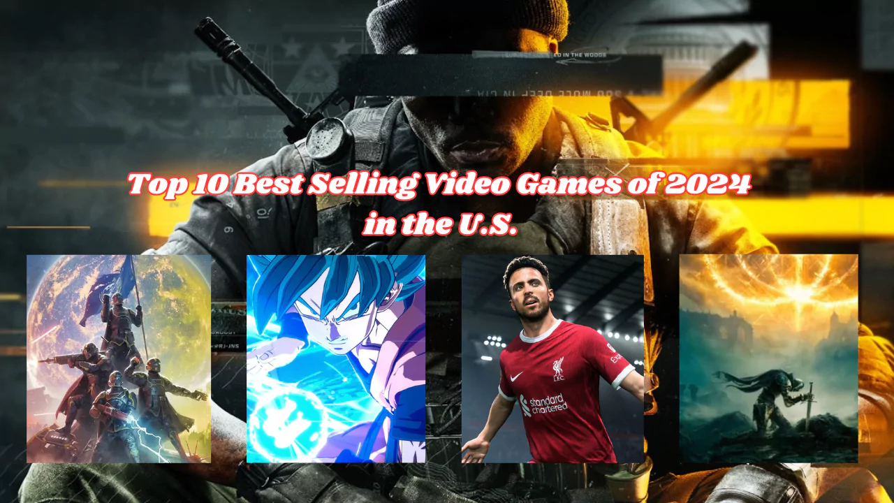 Top 10 Best Selling Video Games of 2024 in the U.S.