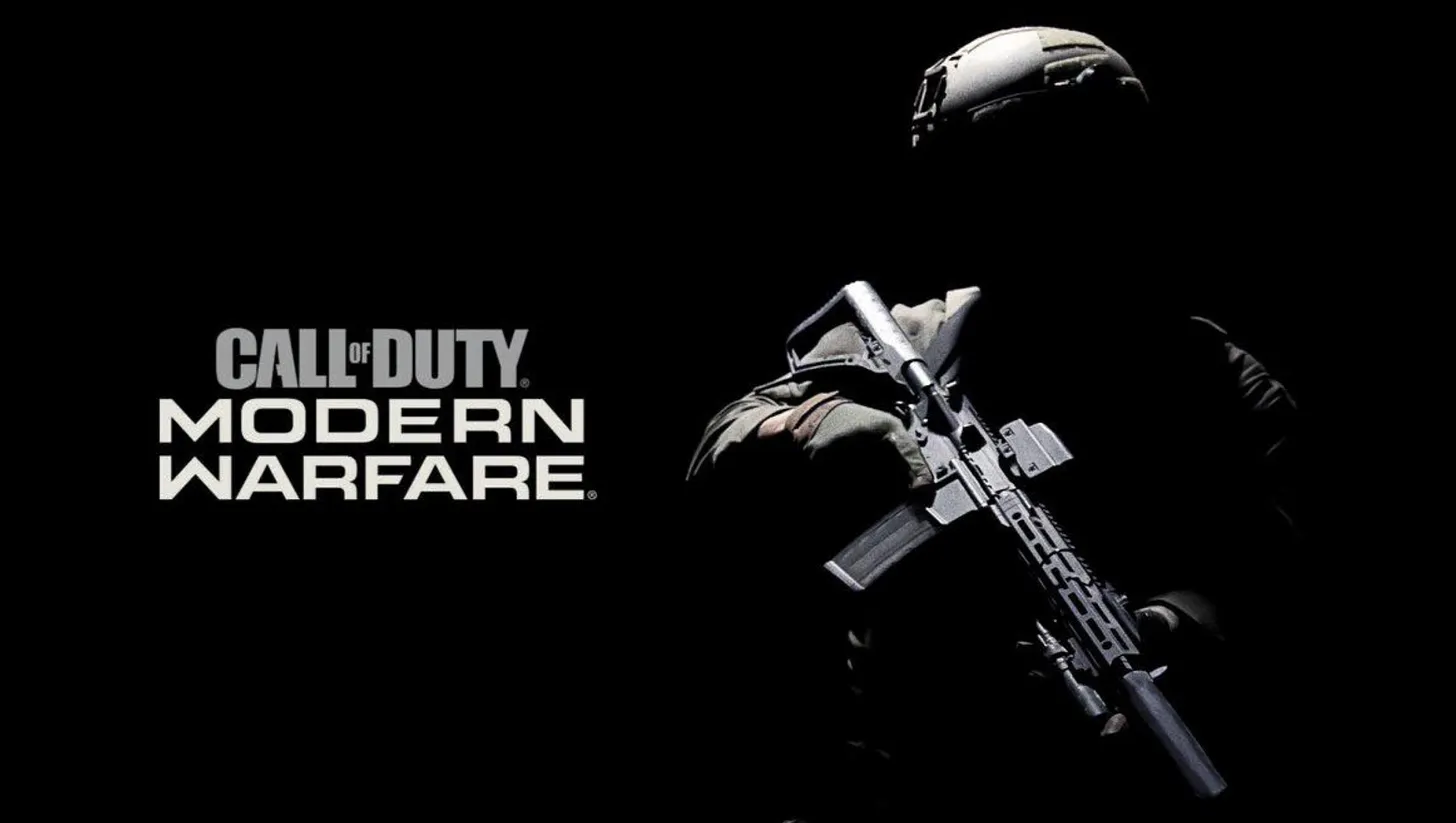 The title screen from Call of Duty: Modern Warfare (2019) 