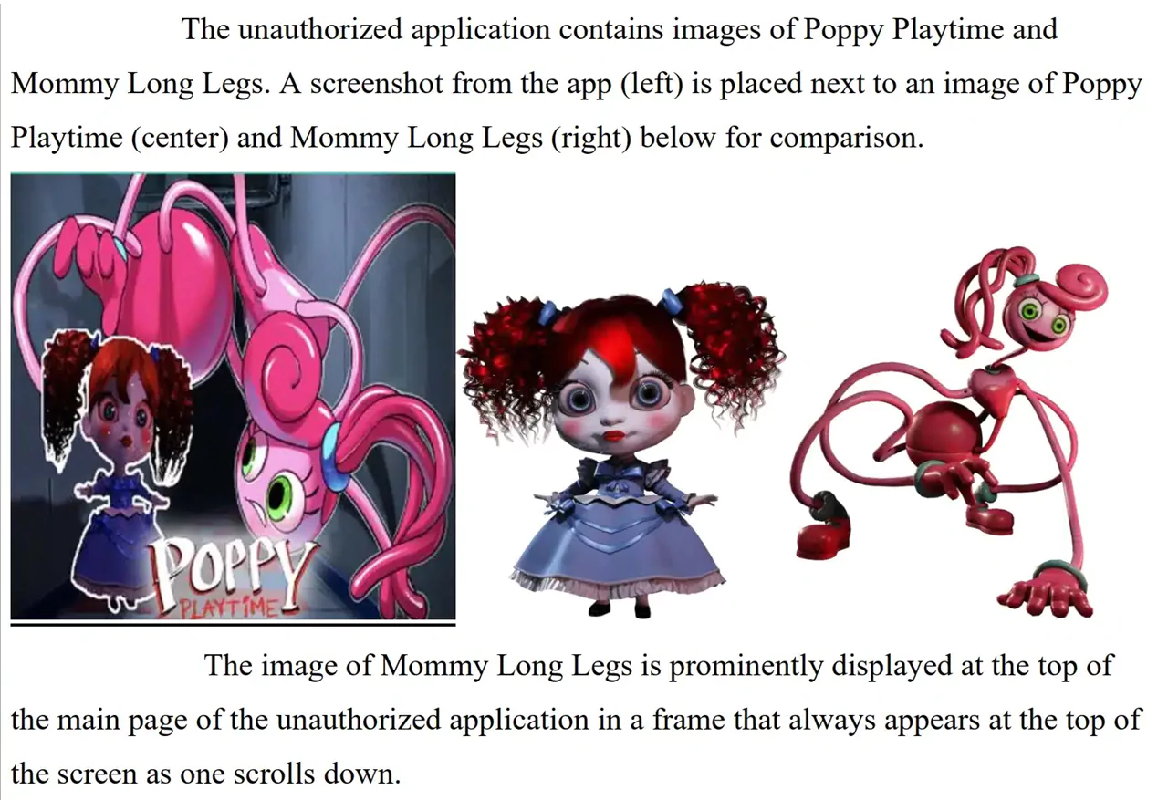 poppy playtime unauthorized image legan doc via Torrentfreek