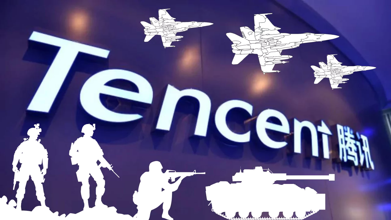 tencent military connection