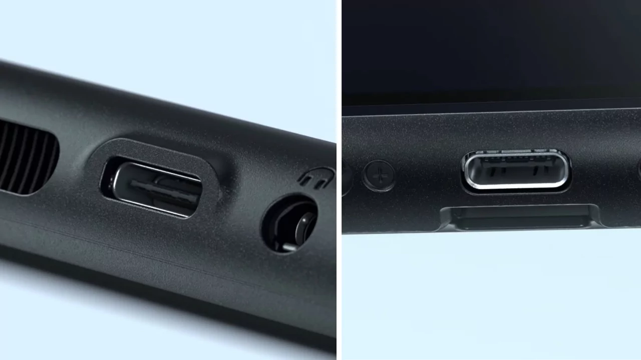 two USB C ports instead of one in Switch 2