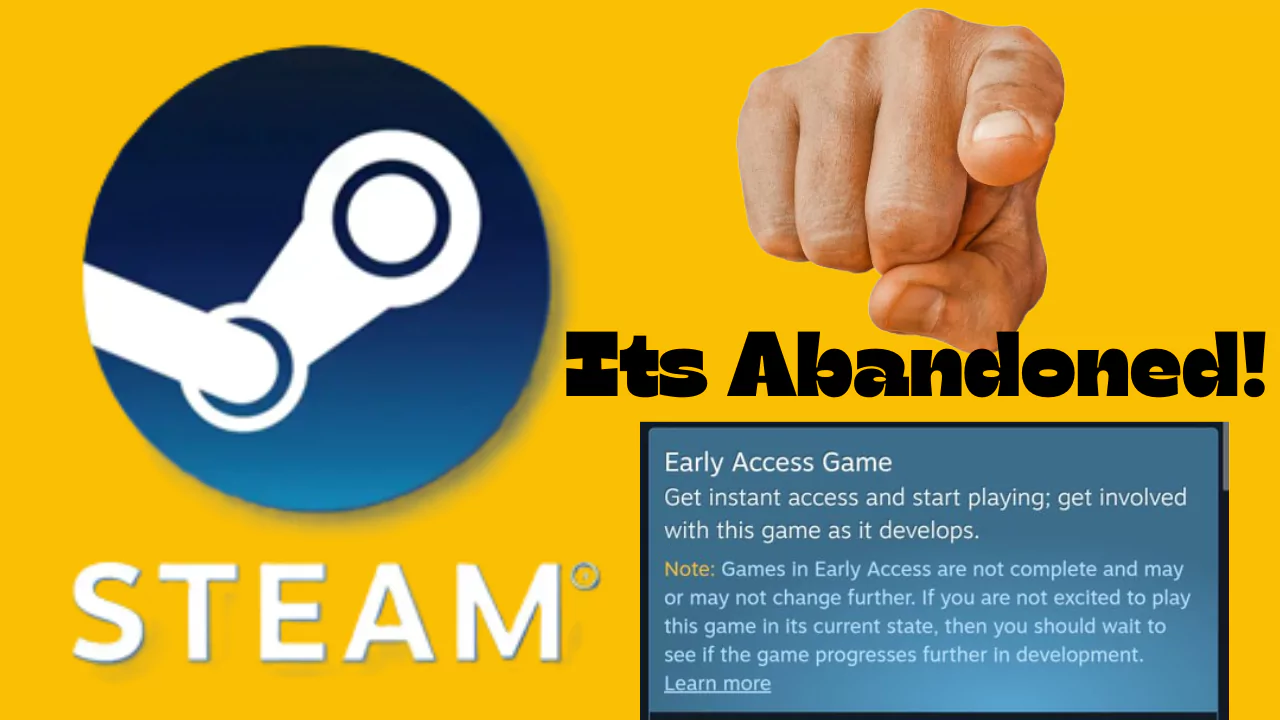 Steam Introduces New Warning System for Inactive Early Access Games