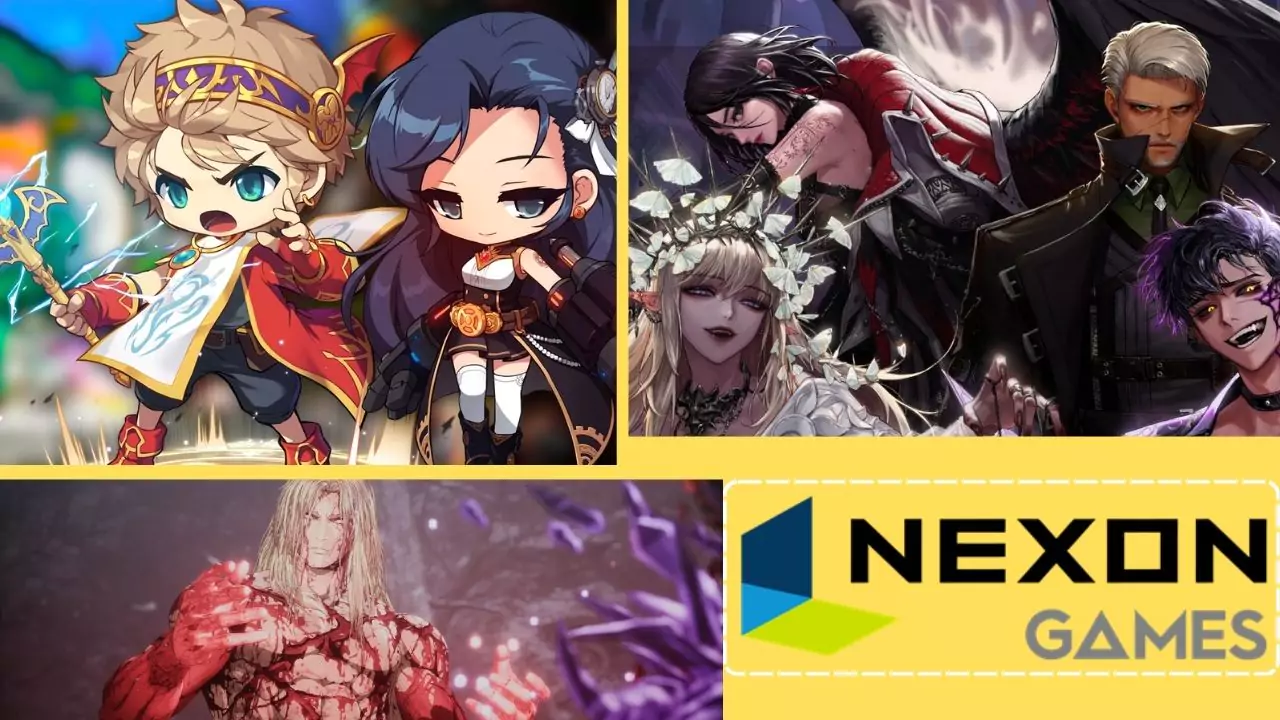 nexon co games maple story, dnf, khazan