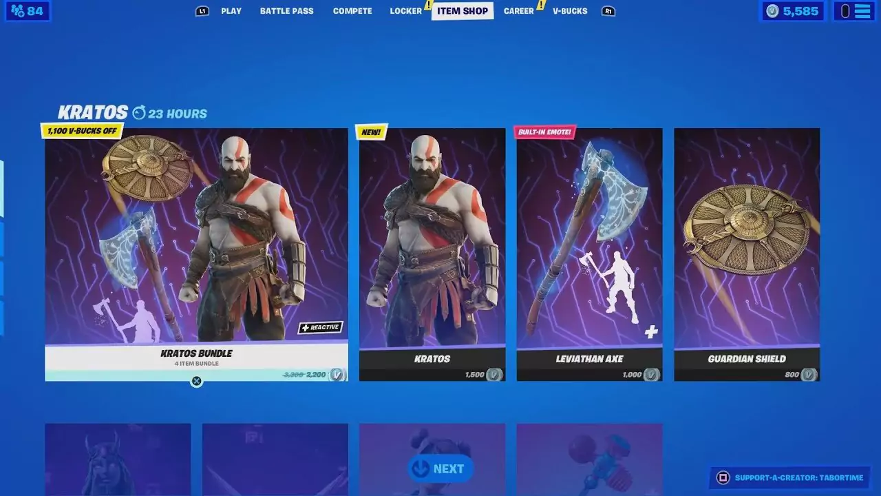 Fortnite's Item Shop